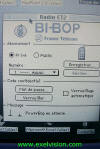 Le logiciel de paramétrage du modem Bi-Bop