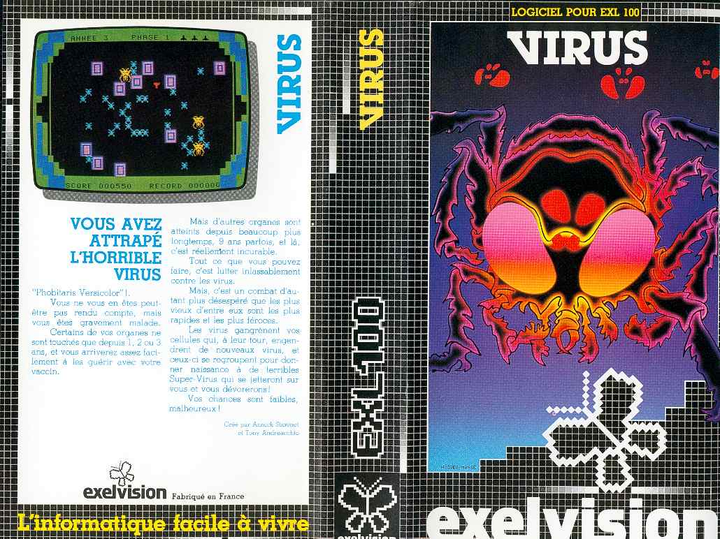 Livre 25 programmes EXL 100 - Minipuce - Exelvision EXL100