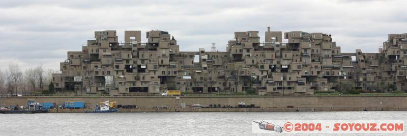 Habitat 67
Complexe résidentiel de l'architecte Moshe Safdie
