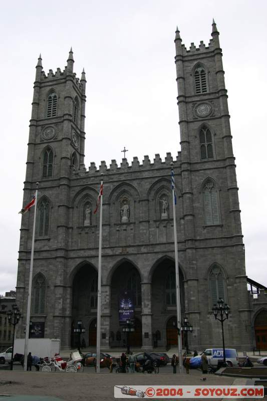 Basilique Notre Dame de Montreal
Elle a �t� construite entre 1824 et 1829, la seconde tour a été terminée en 1843
