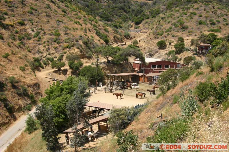 un ranch en plein LA
