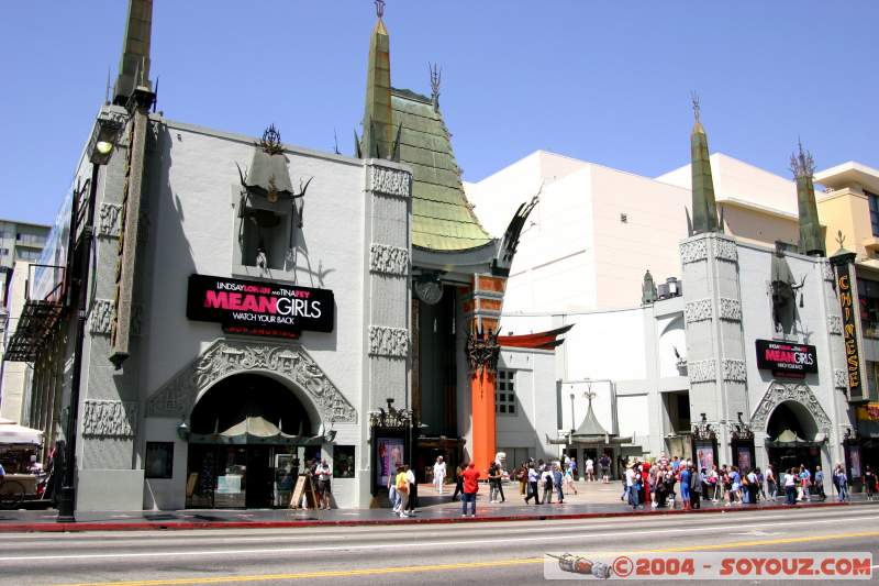 Chinese Theatre
C'est la que la plupart des grande production américaines font leur premi�re
