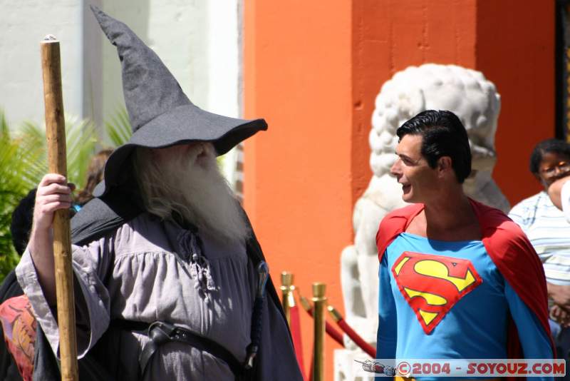 Gandalf et Superman
