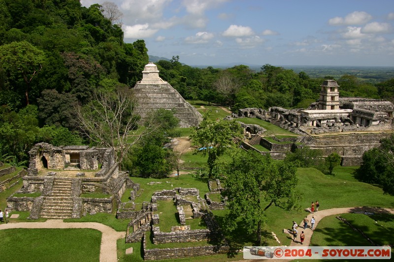 Palenque - vue sur le Palais
Mots-clés: Ruines patrimoine unesco