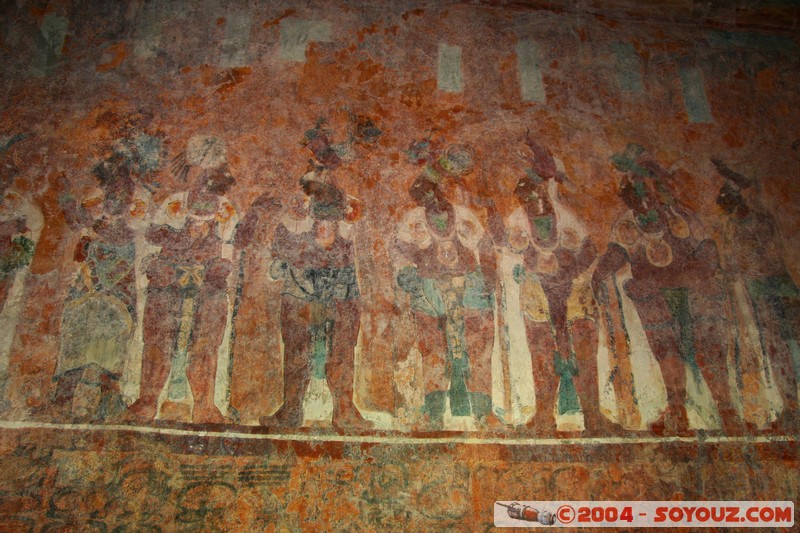 Bonampak - peintures Maya
Mots-clés: Ruines peinture