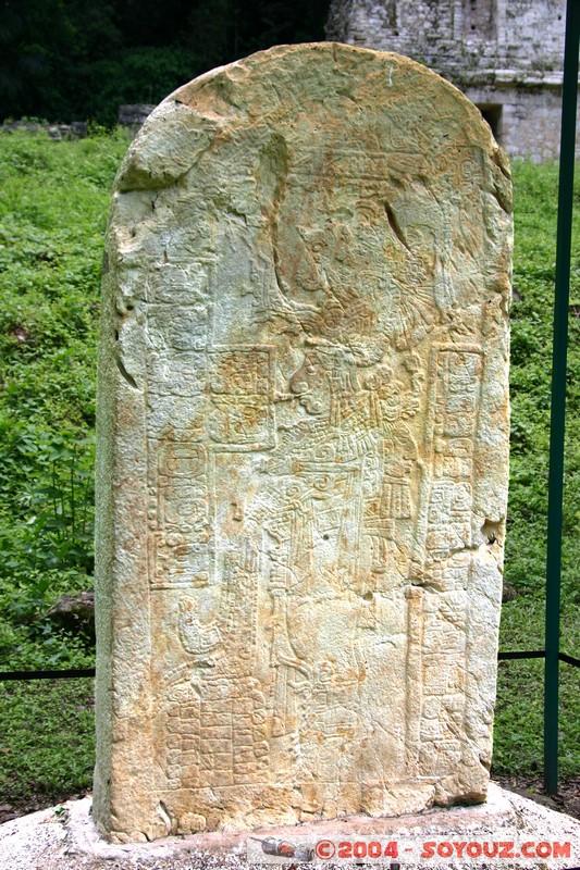Yaxchilan - stele
Mots-clés: Ruines