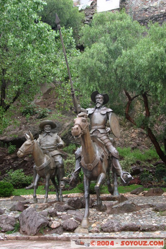 Guanajuato - Statue de Don Quichotte
