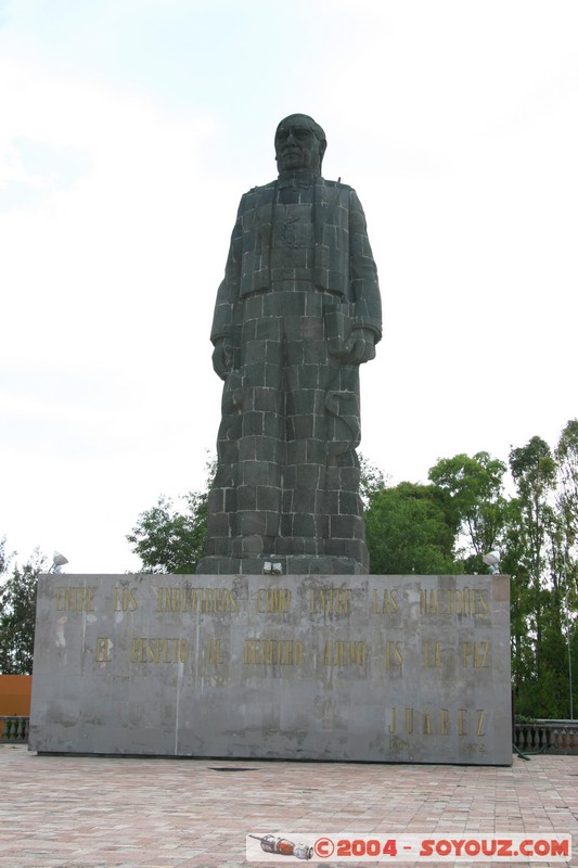 Queretaro - Statue de Benito Juarez
