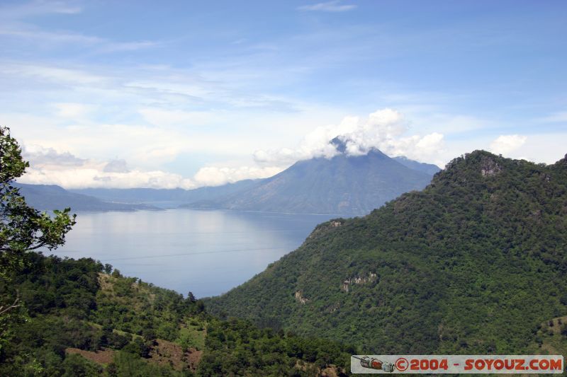 Vue sur le lac Atitlan

