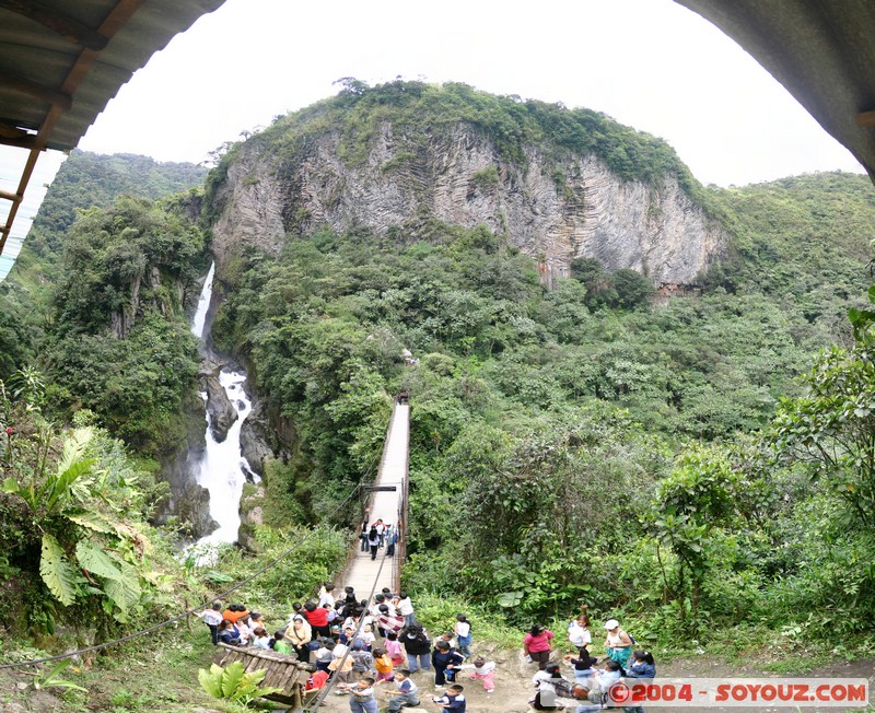 Ruta de las cascadas - Cascada Pailon del Diablo y Paradero El Pailon
Mots-clés: Ecuador cascade panorama