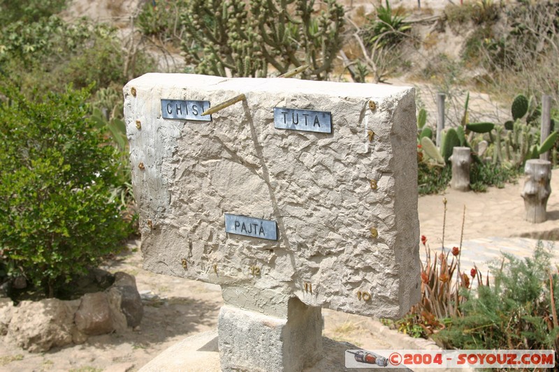 Museo Solar Inti Nan - Cadran solaire
Mots-clés: Ecuador Equateur Astronomie