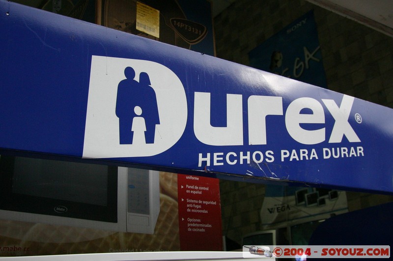 Quito - Durex Hechos Para Durar ;)
Mots-clés: Ecuador Insolite