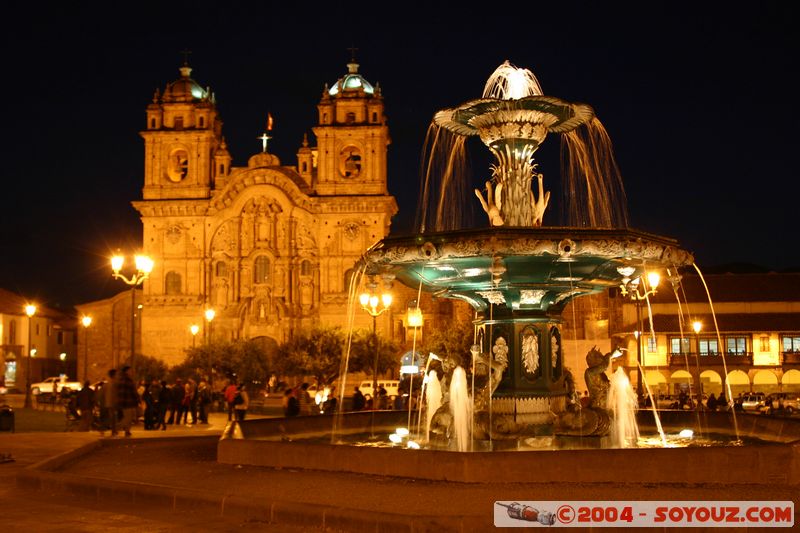 Cuzco - Plaza des Armas de noche
Mots-clés: peru Nuit Fontaine patrimoine unesco cusco