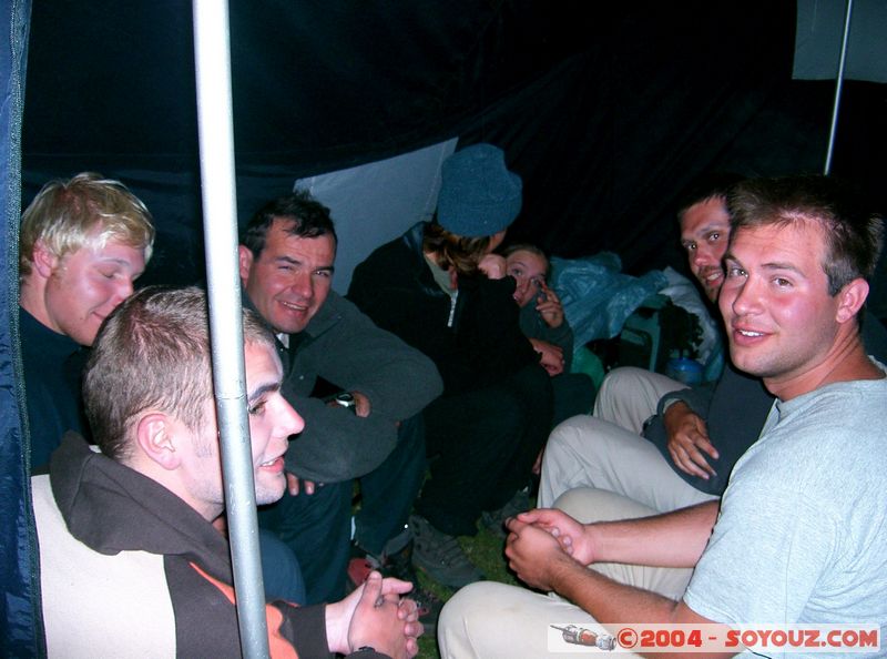 Camino Inca - Collpapampa - Diner sous la tente
Mots-clés: peru Camino Inca Alternativo