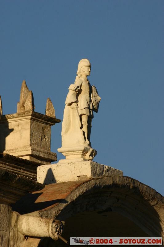 Canyon del  Colca - Yanque - Iglesia
Mots-clés: peru Eglise sunset