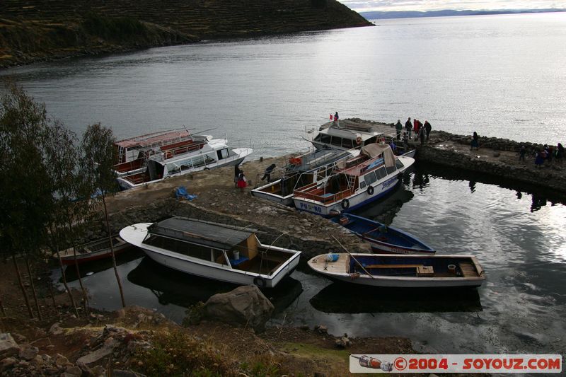 Lago Titicaca - Isla Amantani - Puerto
Mots-clés: peru