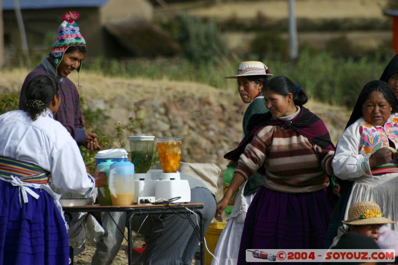 Lago Titicaca - Isla Amantani - Mercado
