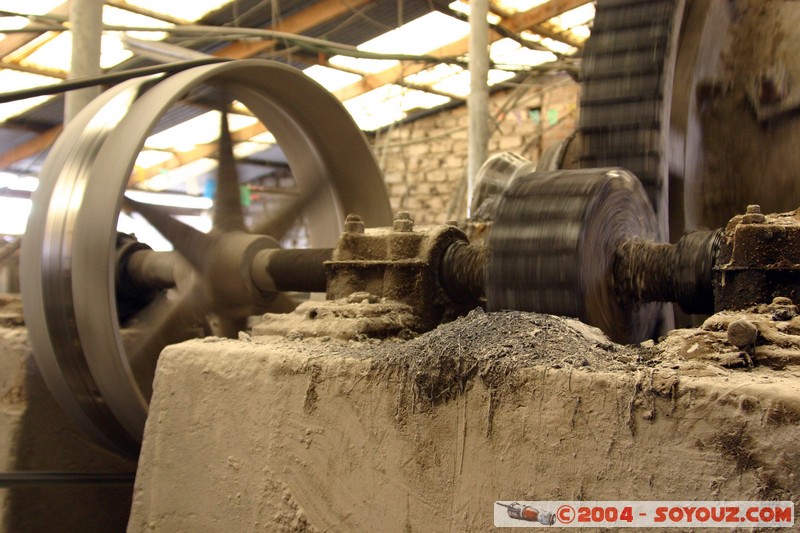 Mines de Potosi - Traitement du minerai
Mots-clés: usine