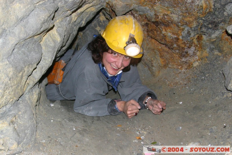 Cerro Rico - Mina Candelaria - Sylvie
Mots-clés: Mine grotte