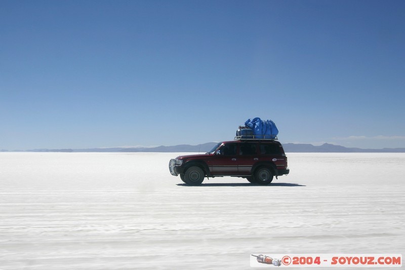 Salar de Uyuni - saison seche
Mots-clés: voiture