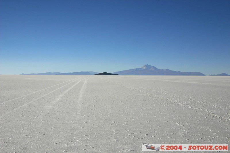 Salar de Uyuni - vue sur Isla Pescado
