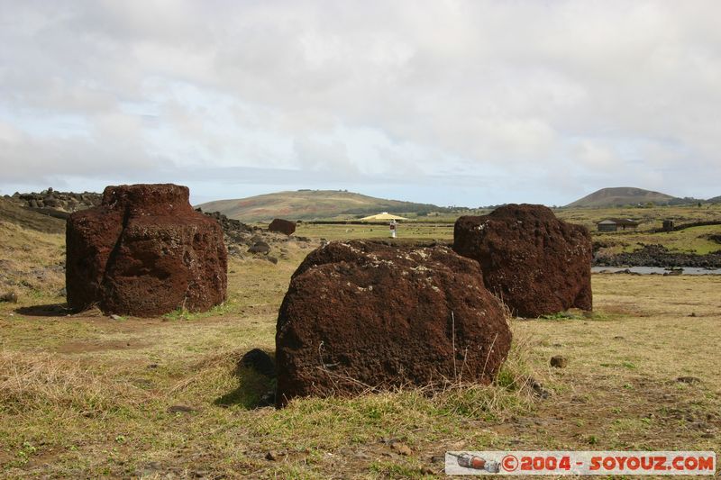 Ile de Paques - Pukao (Chignon des moai)
Mots-clés: chile Ile de Paques Easter Island patrimoine unesco sculpture