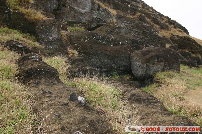 Ile de Paques - Rano Raraku - Carriere des moai
Mots-clés: chile Ile de Paques Easter Island patrimoine unesco Moai animiste sculpture