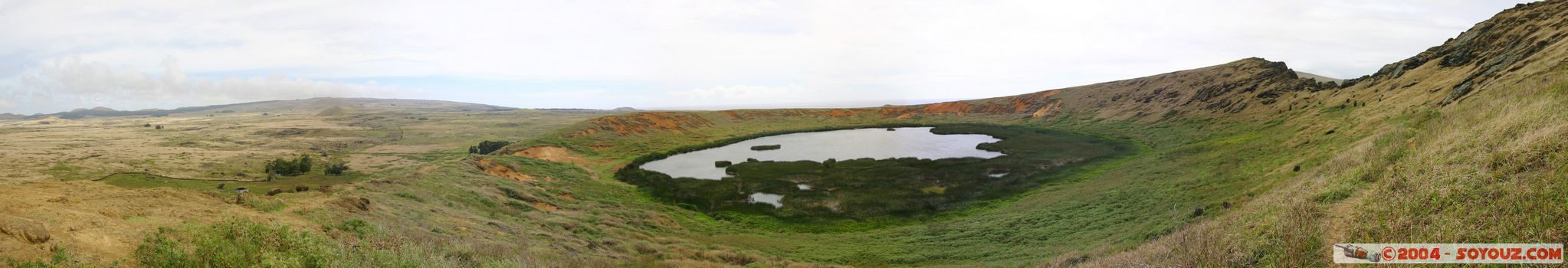 Ile de Paques - Rano Raraku - panorama
Mots-clés: chile Ile de Paques Easter Island patrimoine unesco volcan Lac panorama
