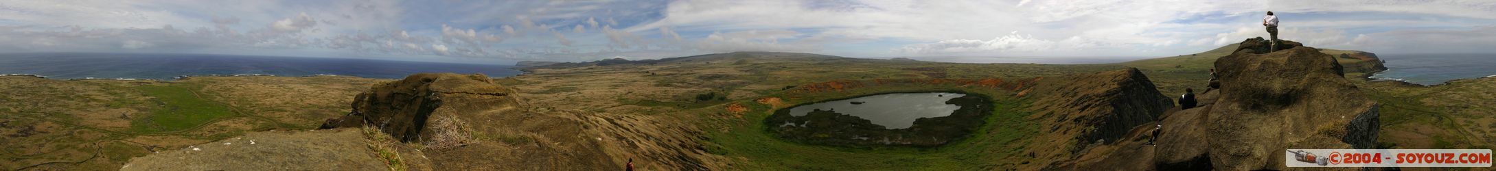 Ile de Paques - Rano Raraku - panorama
Mots-clés: chile Ile de Paques Easter Island patrimoine unesco panorama volcan Lac