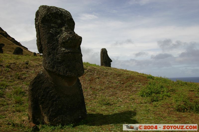 Ile de Paques - Rano Raraku - Carriere des moai
Mots-clés: chile Ile de Paques Easter Island patrimoine unesco Moai animiste sculpture