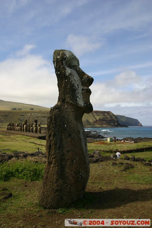Ile de Paques - Ahu Tongariki
Mots-clés: chile Ile de Paques Easter Island patrimoine unesco Moai sculpture animiste