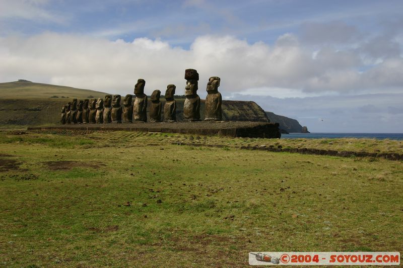 Ile de Paques - Ahu Tongariki
Mots-clés: chile Ile de Paques Easter Island patrimoine unesco Moai sculpture animiste