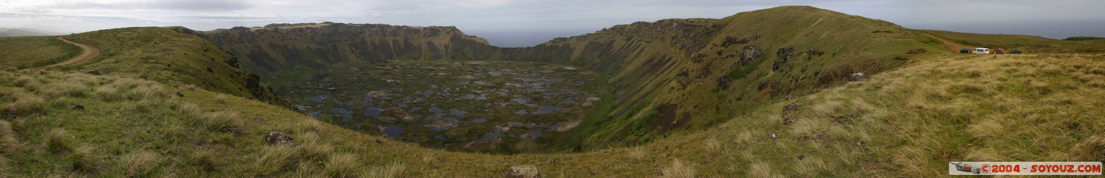 Ile de Paques - Rano Kau - panorama
Mots-clés: chile Ile de Paques Easter Island patrimoine unesco panorama volcan