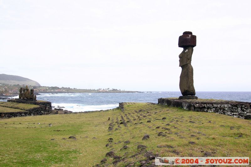 Ile de Paques - Hanga Roa - Tahai - Moai
