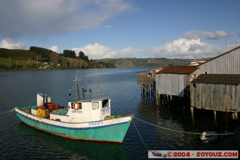 Castro - Maisons sur pilotis
Mots-clés: chile bateau