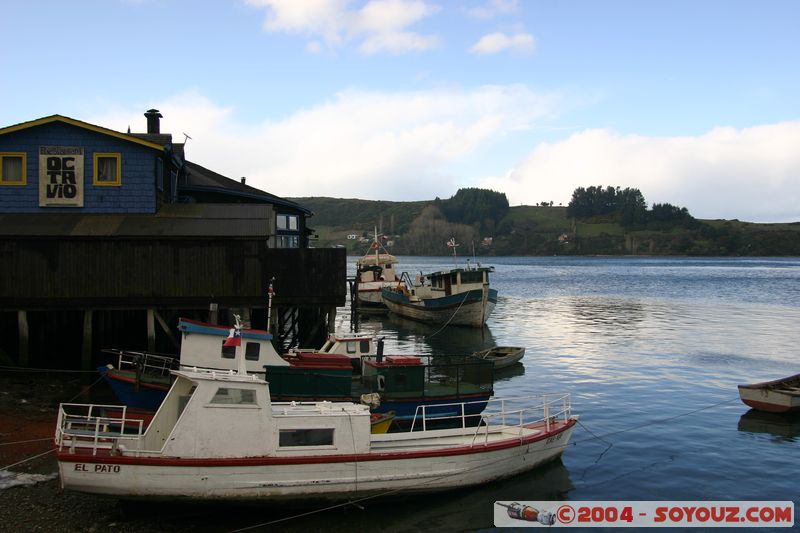 Castro
Mots-clés: chile bateau paysage