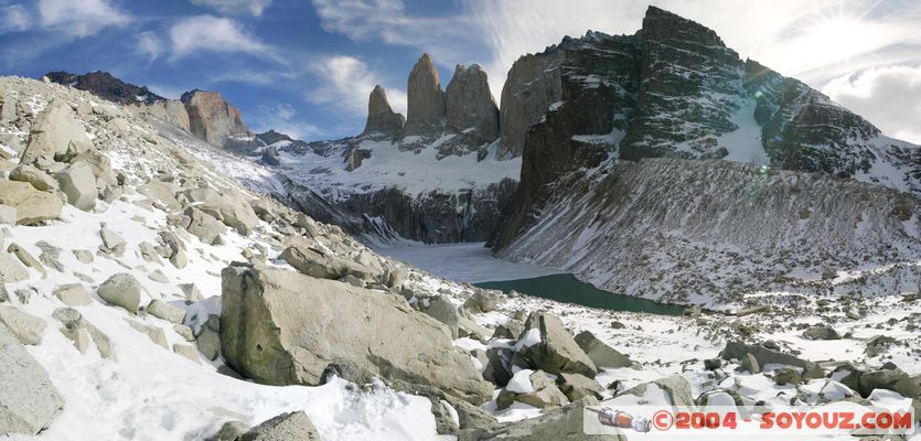 Parque Nacional Torres del Paine - Las Torres - panorama
Mots-clés: chile Montagne Neige panorama
