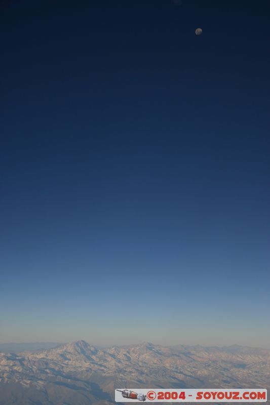 Vol Santiago - Quito
Mots-clés: chile Montagne Lune
