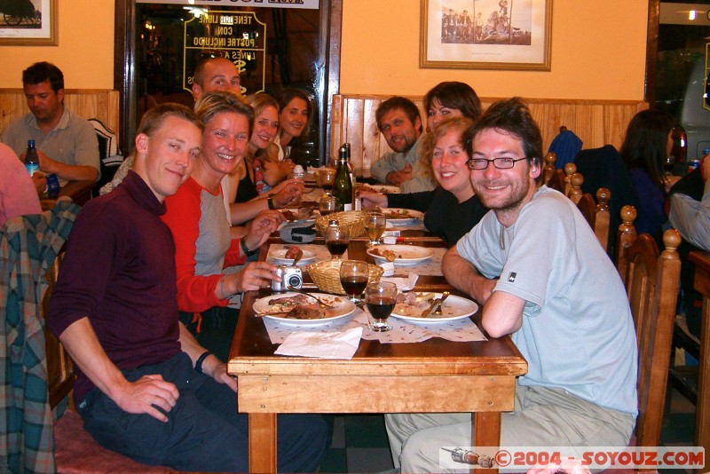 Paradillas with friends
