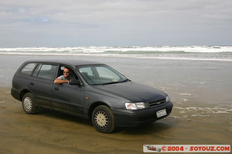 Ninety Mile Beach - Erik's car
Mots-clés: New Zealand North Island plage voiture