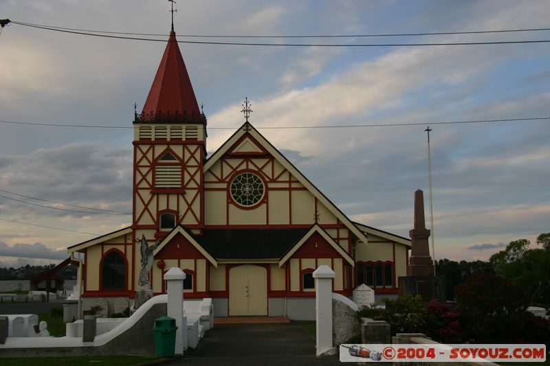 Rotorua - Ohinemutu - St Faith's Anglican Church
Mots-clés: New Zealand North Island Eglise