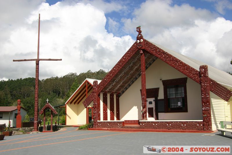 Whakarewarewa Village - Wharenui
Mots-clés: New Zealand North Island maori