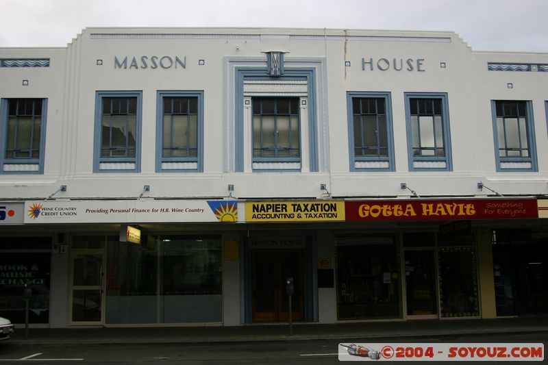 Napier - Art Deco - Masson House
Mots-clés: New Zealand North Island Art Deco