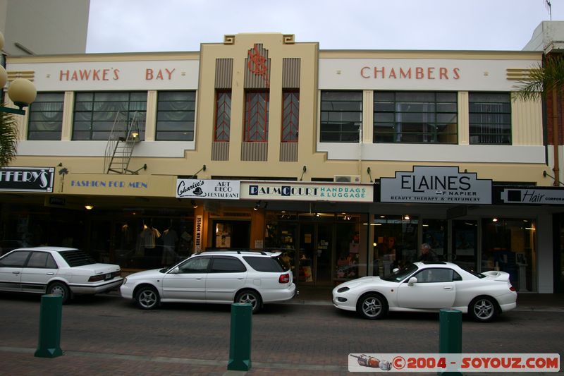 Napier - Art Deco - Hawke's Bay Chambers
Mots-clés: New Zealand North Island Art Deco