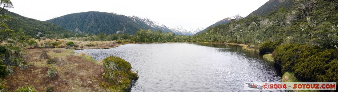 Lewis Pass - Lake - panorama
Mots-clés: New Zealand South Island Neige Lac panorama