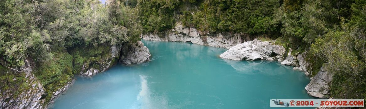 Hokitika Gorge - panorama
Mots-clés: New Zealand South Island Riviere panorama