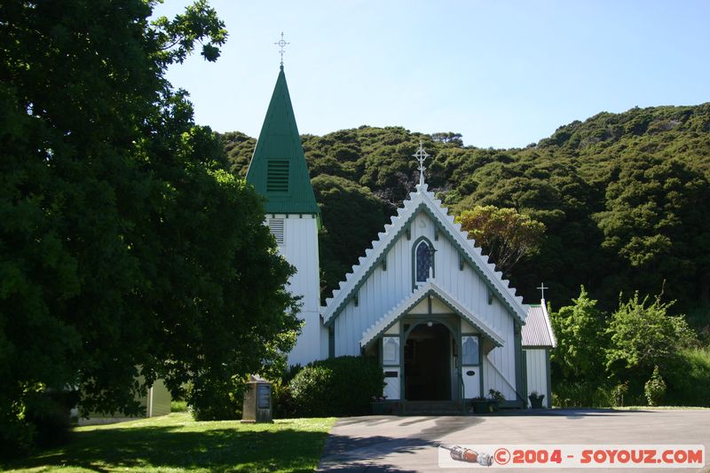 Banks Peninsula - Akaroa - Church of St Patrick
Mots-clés: New Zealand South Island Eglise