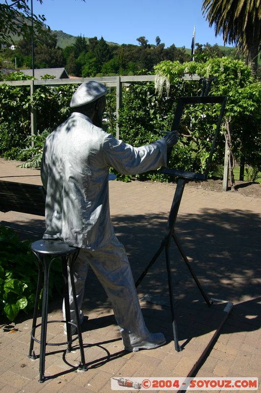 Banks Peninsula - Akaroa - Statue
Mots-clés: New Zealand South Island statue