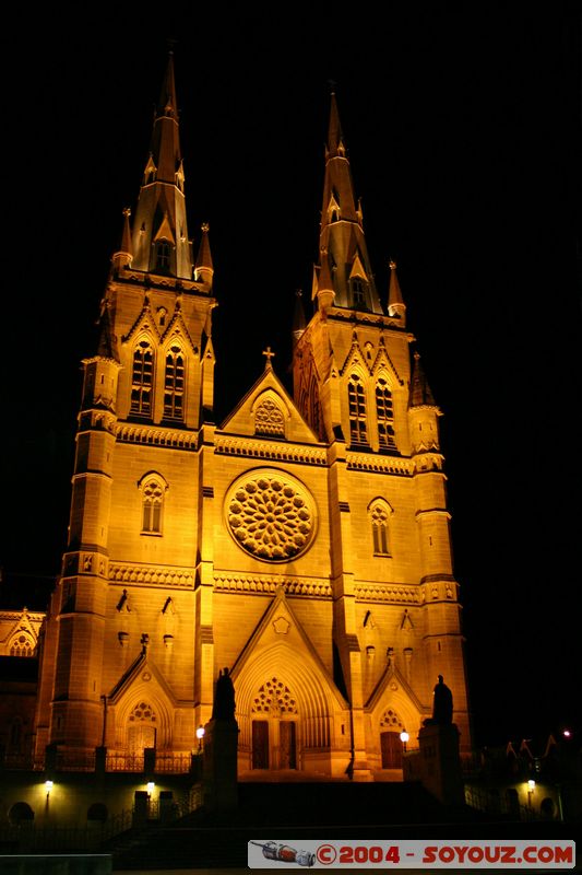 Sydney by Night - St Mary's Catholic Cathedral
Mots-clés: Nuit Eglise