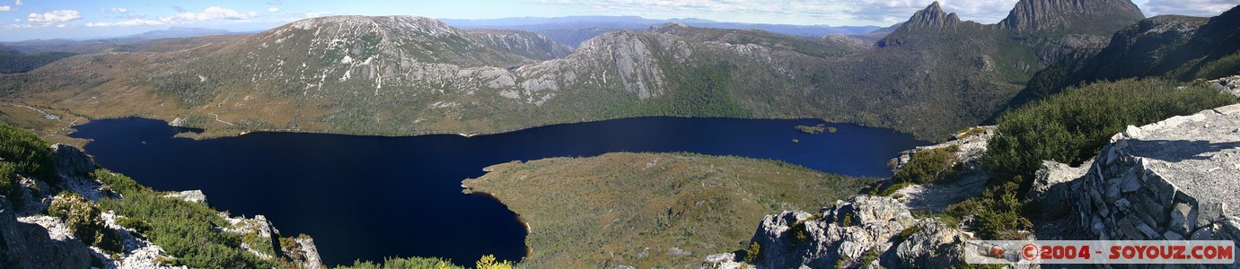 Overland Track - Dove Lake - panoramique
Mots-clés: panorama